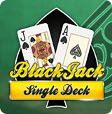 Single Deck Blackjack by Play'n GO poster