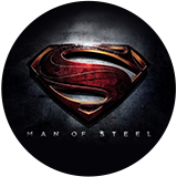 Man of Steel slot Logo