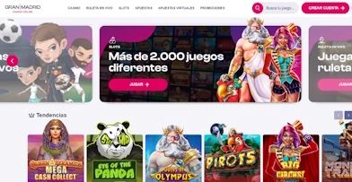 Casino Gran Madrid sitio web