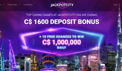 JackpotCity Website