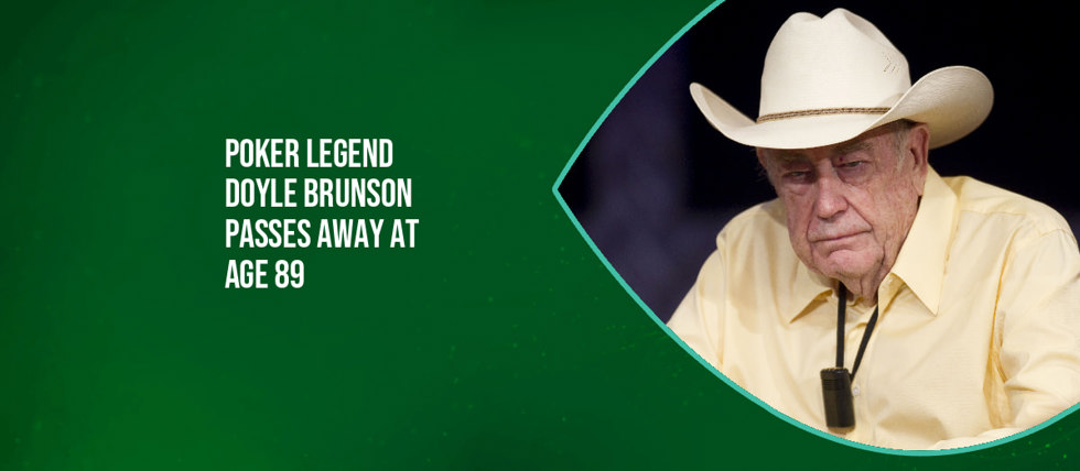 Famous poker player Doyle Brunson passes away at the age of 89