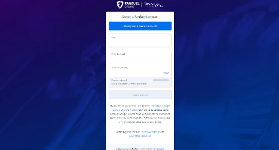 FanDuel Registration