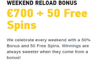 FezBet Weekend Reload Bonus