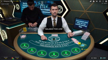 Grosvenor Casino Live Blackjack