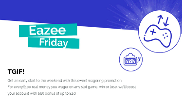 Playzee Eazee Friday bonus