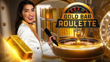 Evolution Live Gold Bar Roulette at Playzee Casino