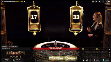 SlotsMagic Casino Evolution Lightning Roulette