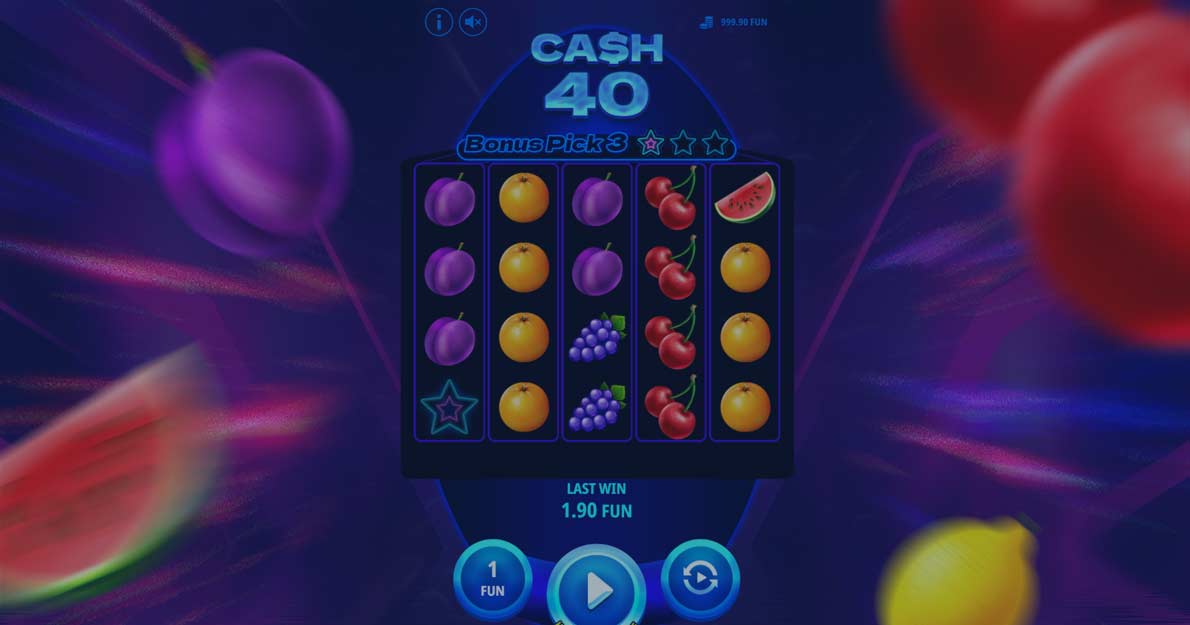 Play Cash 40 demo version for free