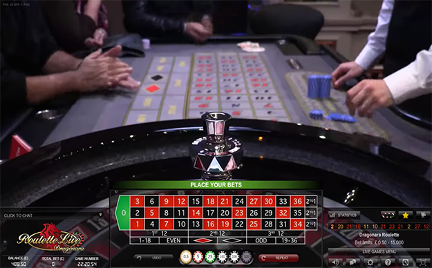 Evolution Gaming Live Dual Play Roulette