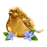 Golden Bird Symbol