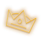 Neon Crown Symbol