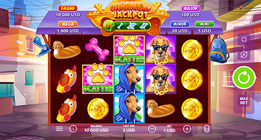 Caramelo Jackpot In-Game