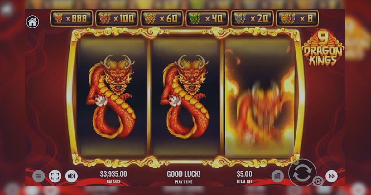 9 Dragon Kings Slot demo for free