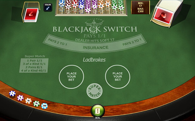blackjack switch game info