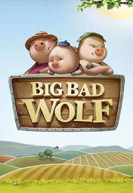 Big Bad Wolf logo poster