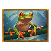 Golden Amazon Payout Table - symbol Frog