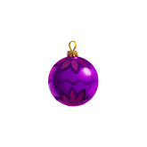Christmas Tree slot Payout Table - symbol Purple Ball