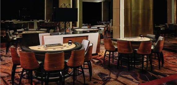 Bellagio Hotel and Casino Blackjack Tables