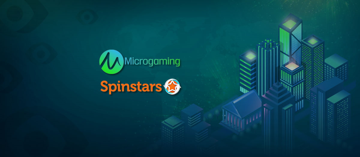Microgaming has signed a deal with Spinstars
