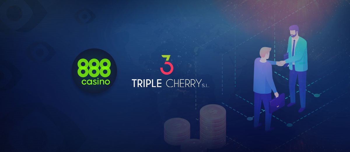 888casino has signed a deal with Triple Cherry