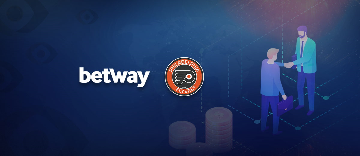 Betway has entered a new agreement with Philadelphia Flyers