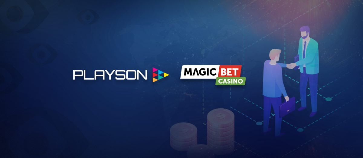 Playson has signed a content deal with Magic Bet