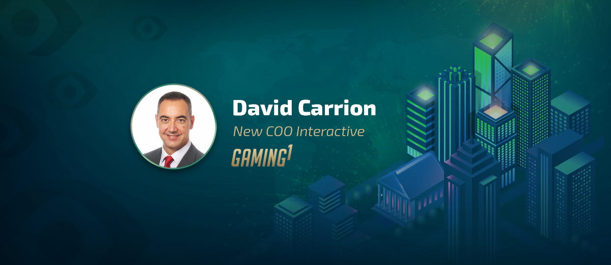 David Carrion has became a new COO Interactive at Gaming1