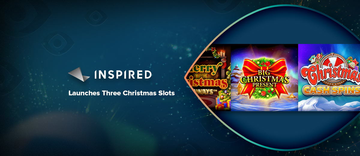 Inspired Entertainment has launched three christmas slots