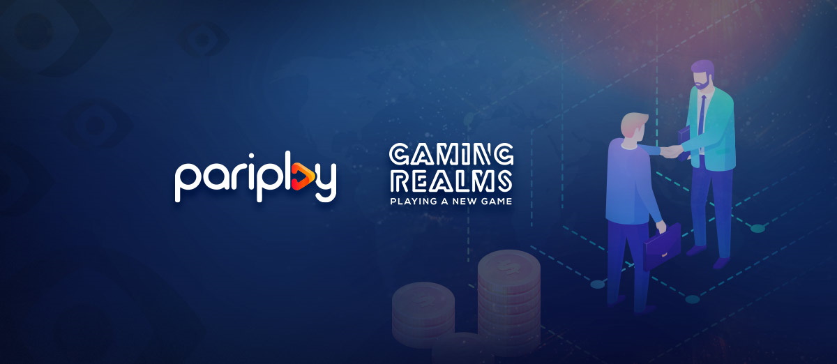 Pariplay has signed a partnership deal with Gaming Realms