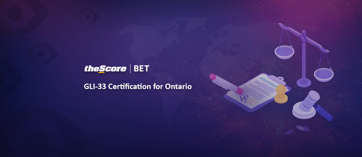 TheScore Bet has received gaming certification