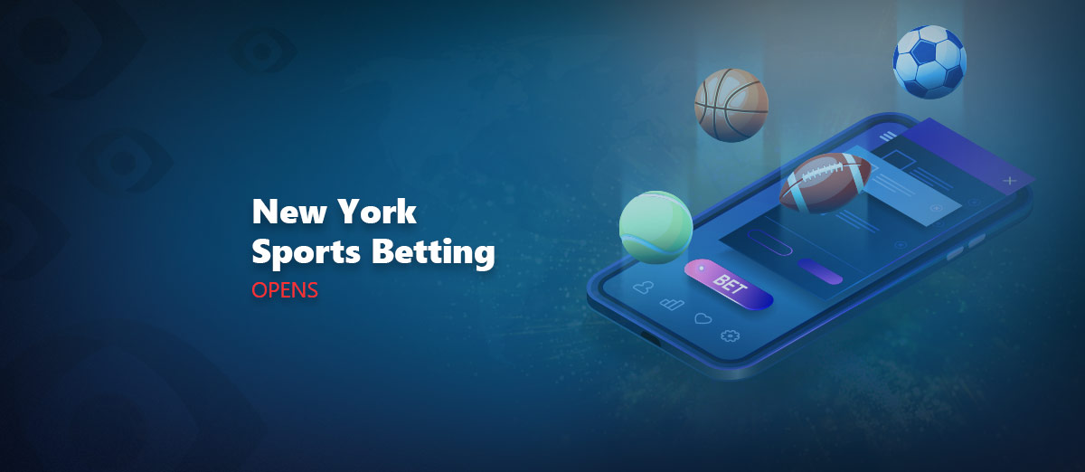 Online sports betting will start in New York