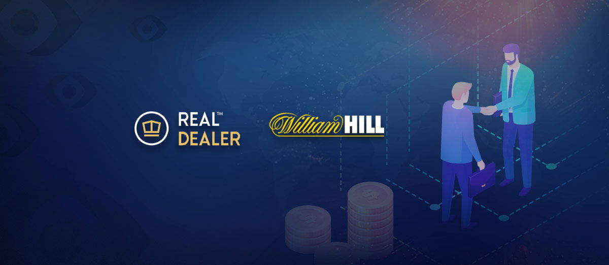 There is a new partnership between William Hill and Real Dealer Studios
