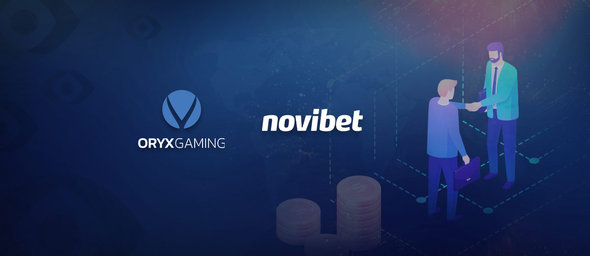 ORYX Gaming Signs Content Deal with Novibet