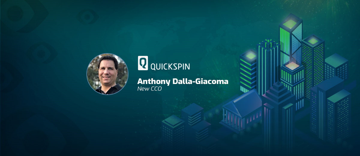 Quickspin has announced Anthony Dalla-Giacoma as new CCO