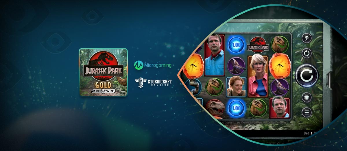 Microgaming Prepares to Launch Jurassic Park: Gold Slot