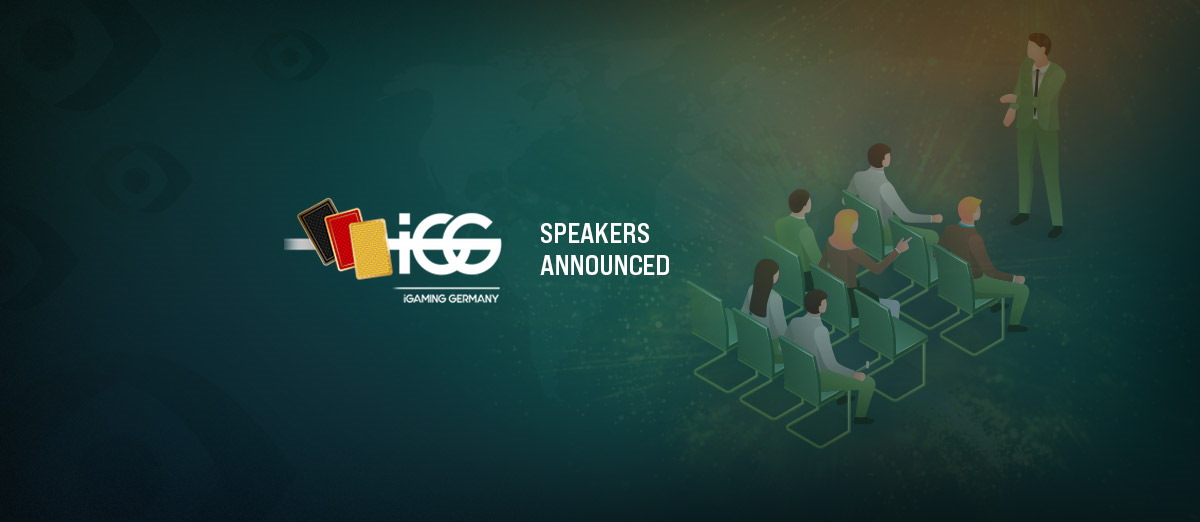 Eventus International has announced the speakers for iGG