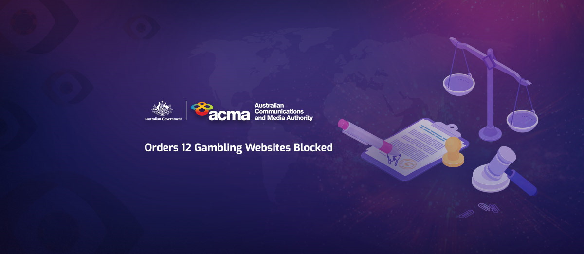 ACMA has blocked 12 websites