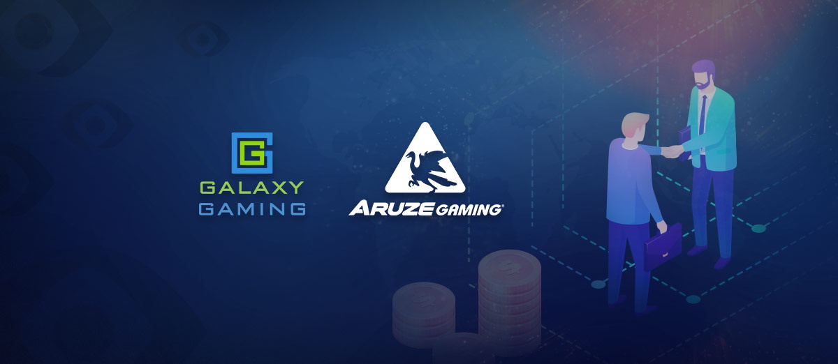 Galaxy Gaming has signed a deal with Aruze