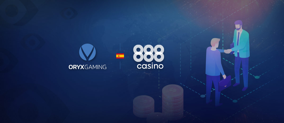 ORYX Gaming Goes Live with 888casino