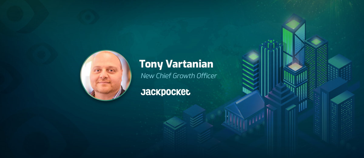 Jackpocket has appointed Tony Vartanian as Chief Growth Officer