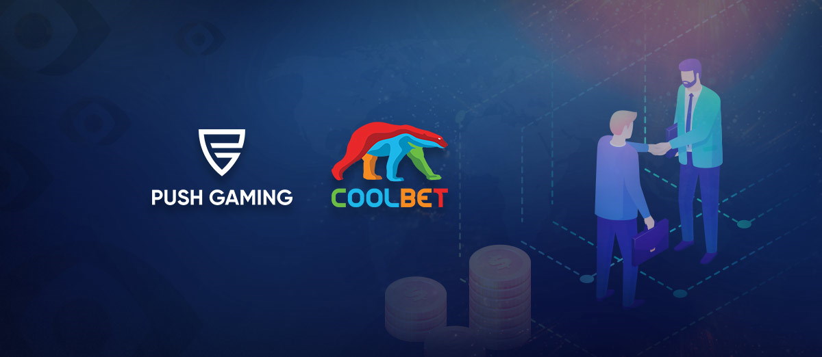 Push Gaming has signed a content deal with Coolbet
