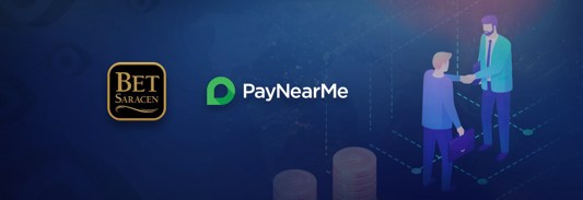 New deal between PayNearMe and BetSaracen
