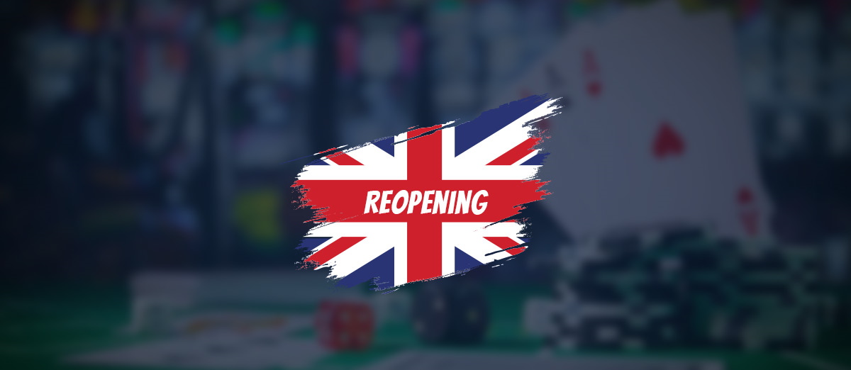 England’s betting shops will reopen on 12 April