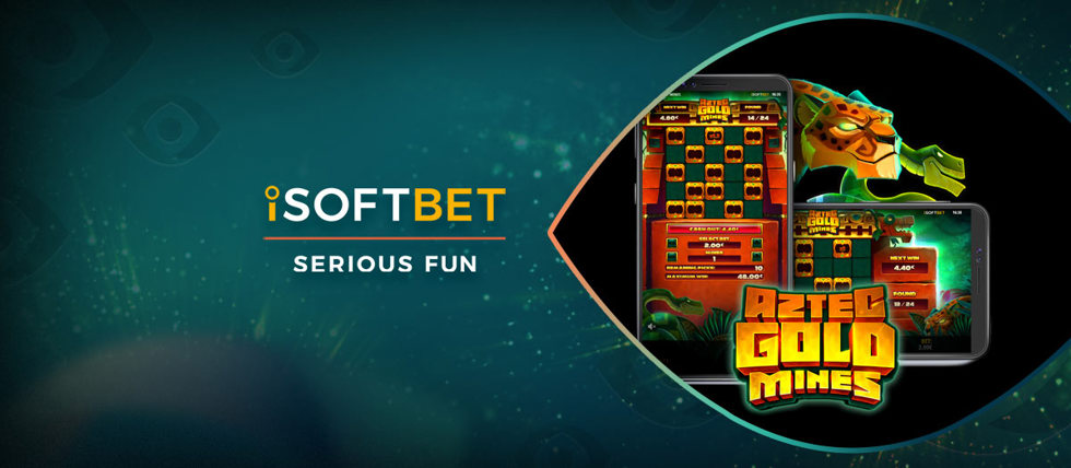 iSoftBet Releases Aztec Gold Mines