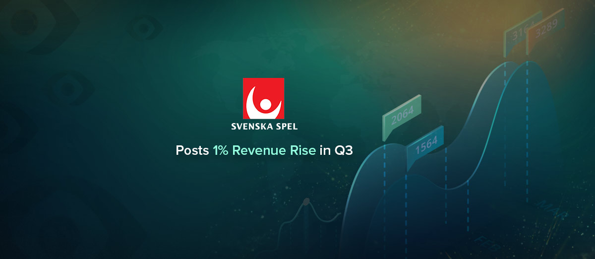 Svenska Spel has posted a 1% increase in revenues