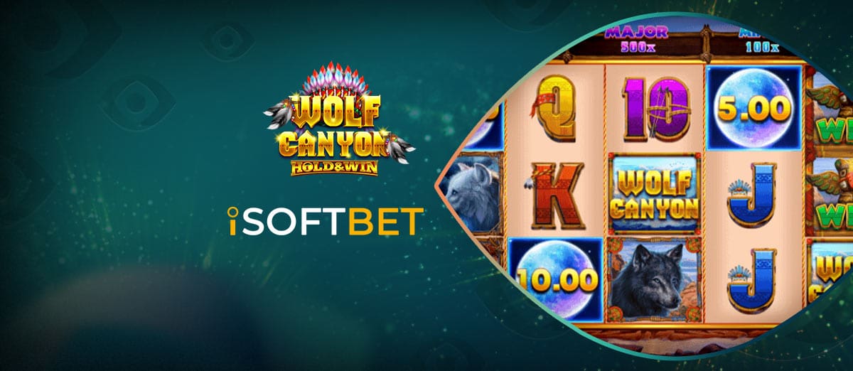 iSoftBet Releases Wolf Canyon: Hold & Win Slot