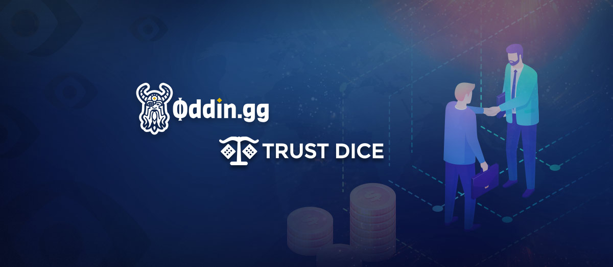 Oddin.gg Confirms Partnership with TrustDice