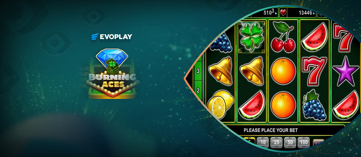 Evoplay Releases Burning Aces, Jackpot Slot