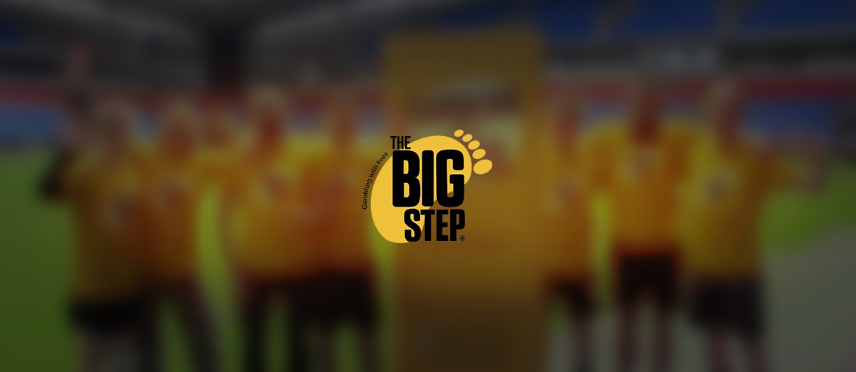 The Big Step founded a campaign against football betting promotions