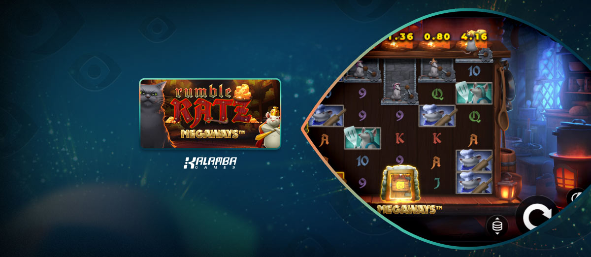 Kalamba Games, Rumble Ratz Megaways Slot